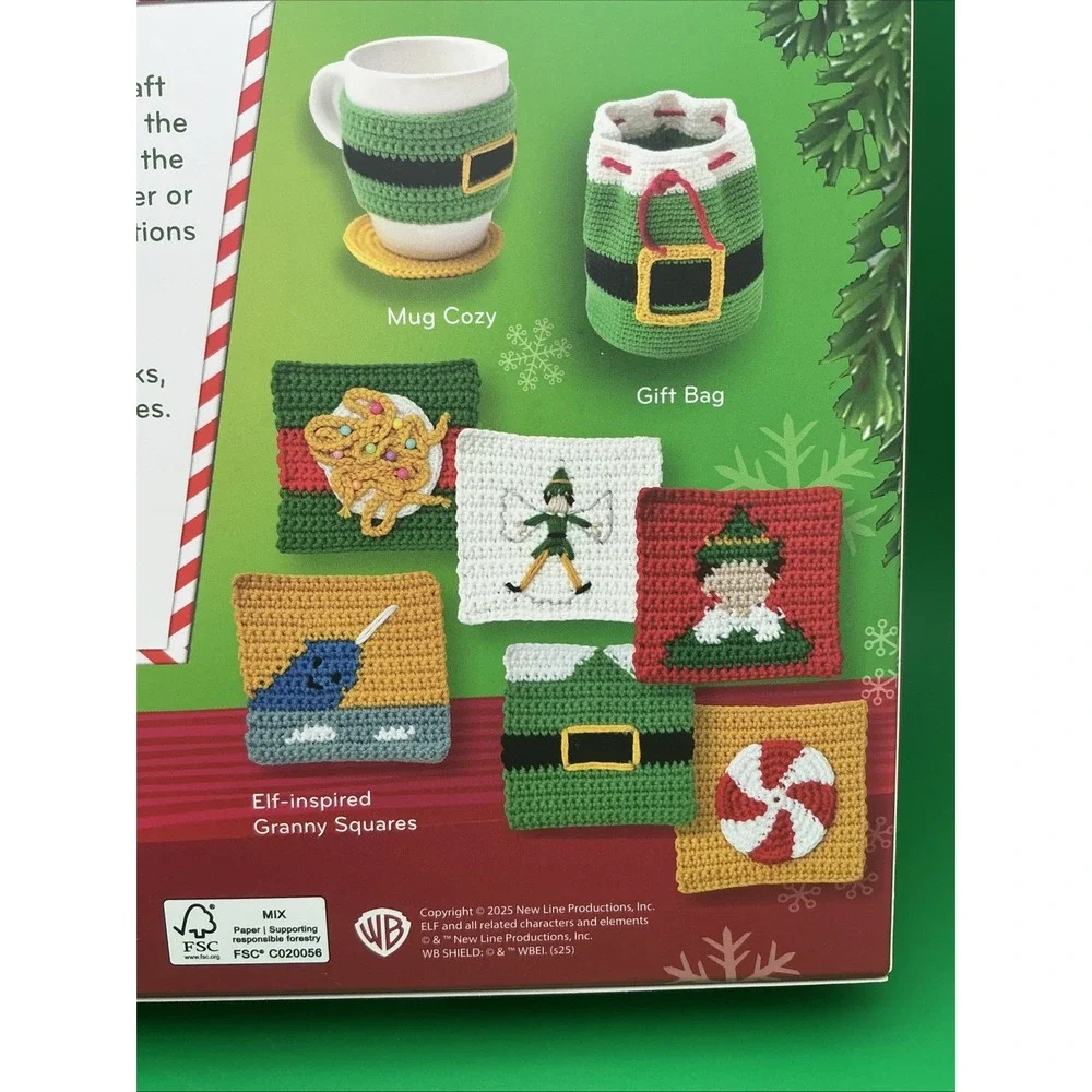 Elf Crochet, Complete Set to Make 12‎ Elf-Inspired Gifts. BRAND NEW